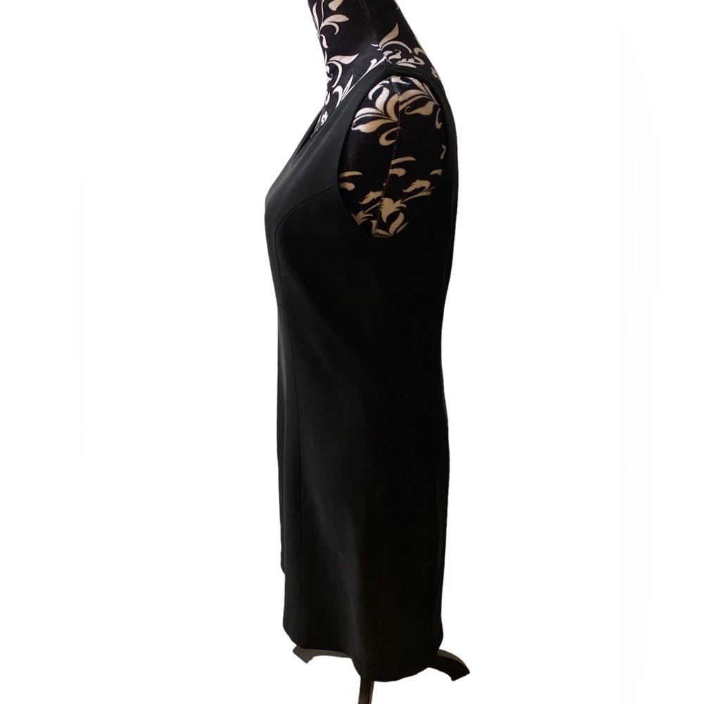 Tommy Bahama Silk Sheath Dress Sleeveless Tank women's size 8 black - Picture 5 of 10